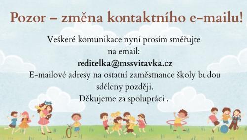 upozornění pro veřejnost